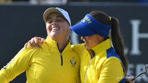 فريق أوروبا يحقق التفوق في Solheim Cup بعد الفوز على كورداي الفاشلة