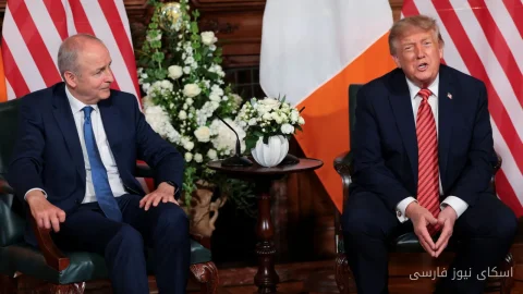 Donald Trump supports Irish reunification