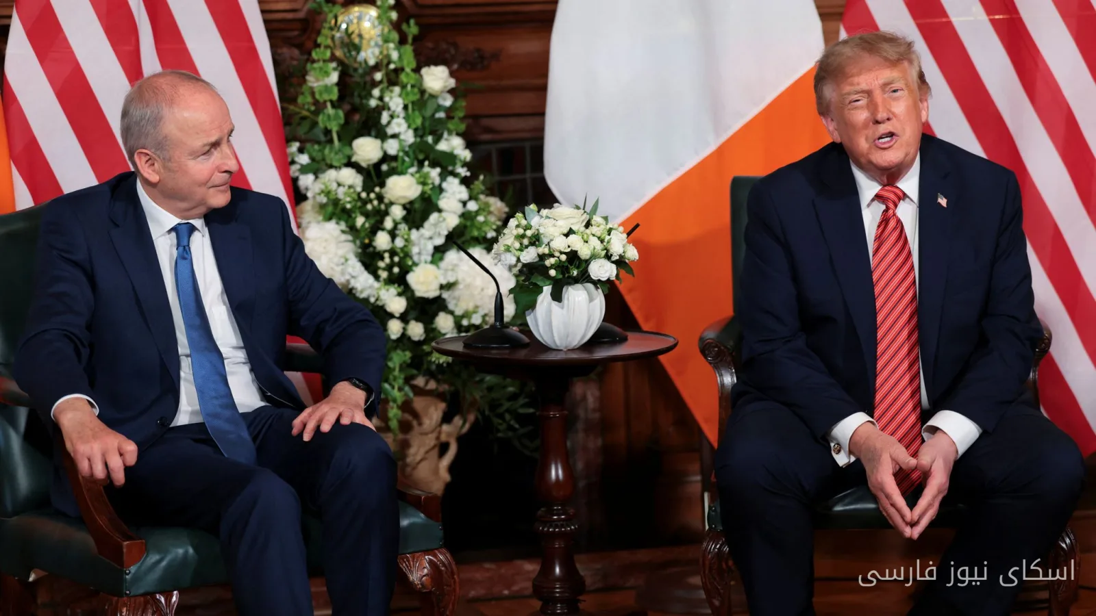 Donald Trump supports Irish reunification