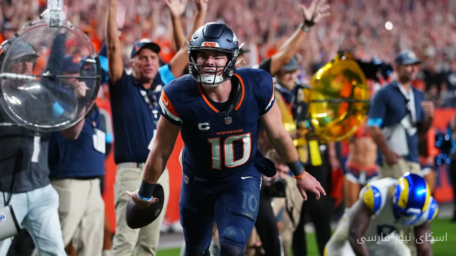 Denver Broncos با بازگشتی شگفت‌انگیز Los Angeles Rams را شکست داد