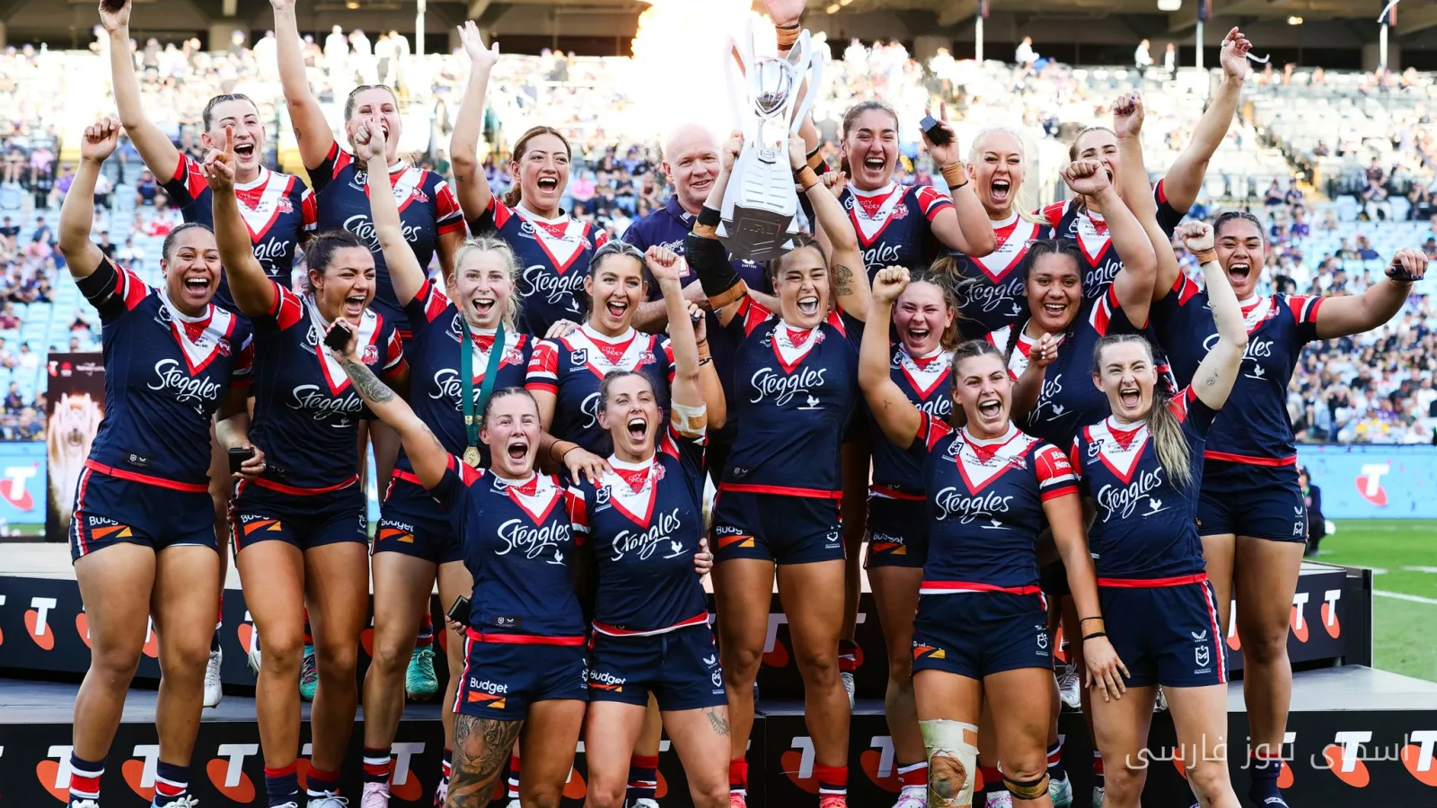سیدنی رُوسترز قهرمانی سوم NRLW را با پیروزی برابر برنکوز کسب کرد